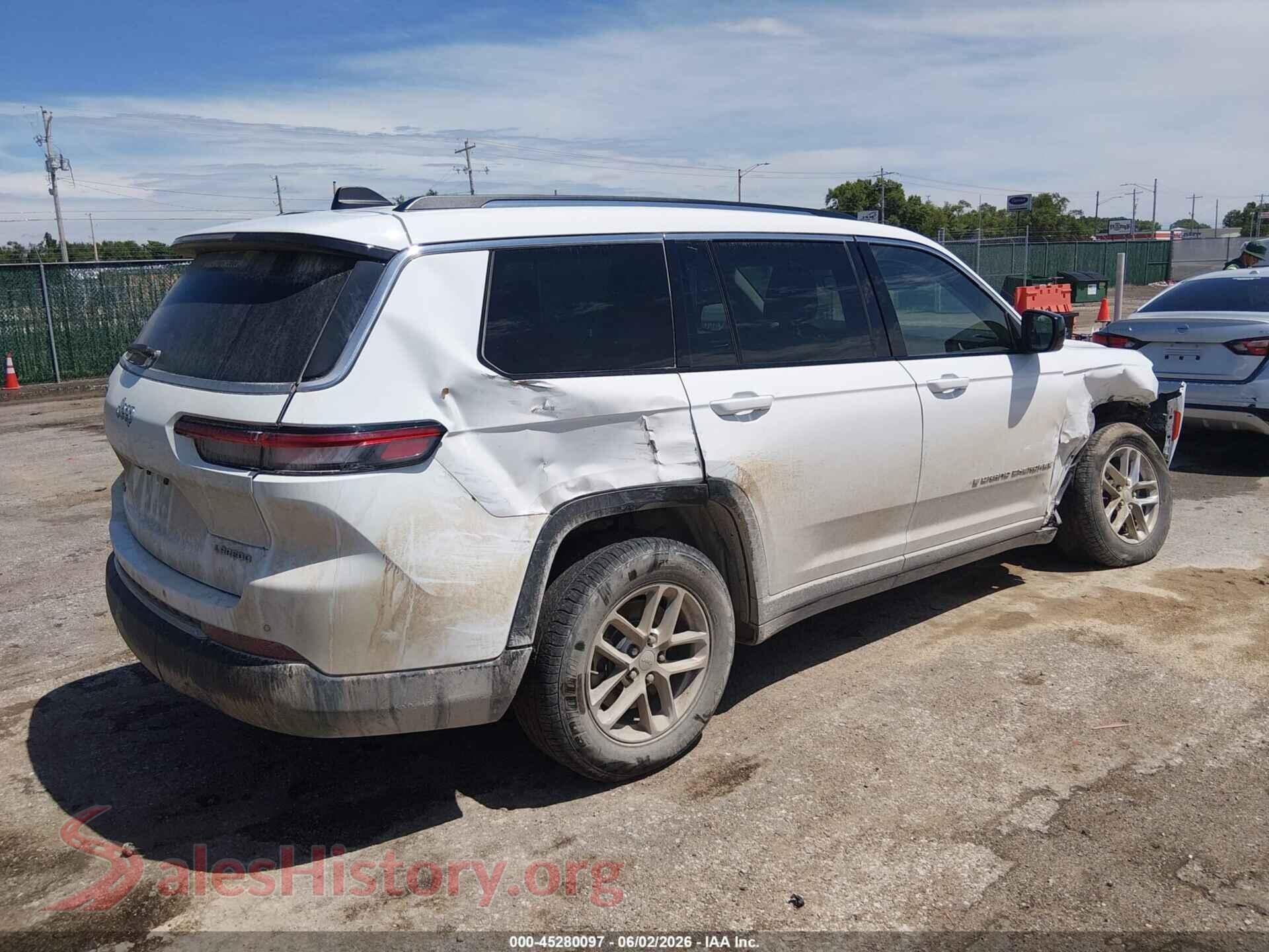 2023 JEEP GRAND CHEROKEE L VIN 1C4RJKAG4P8815180, rear driver side