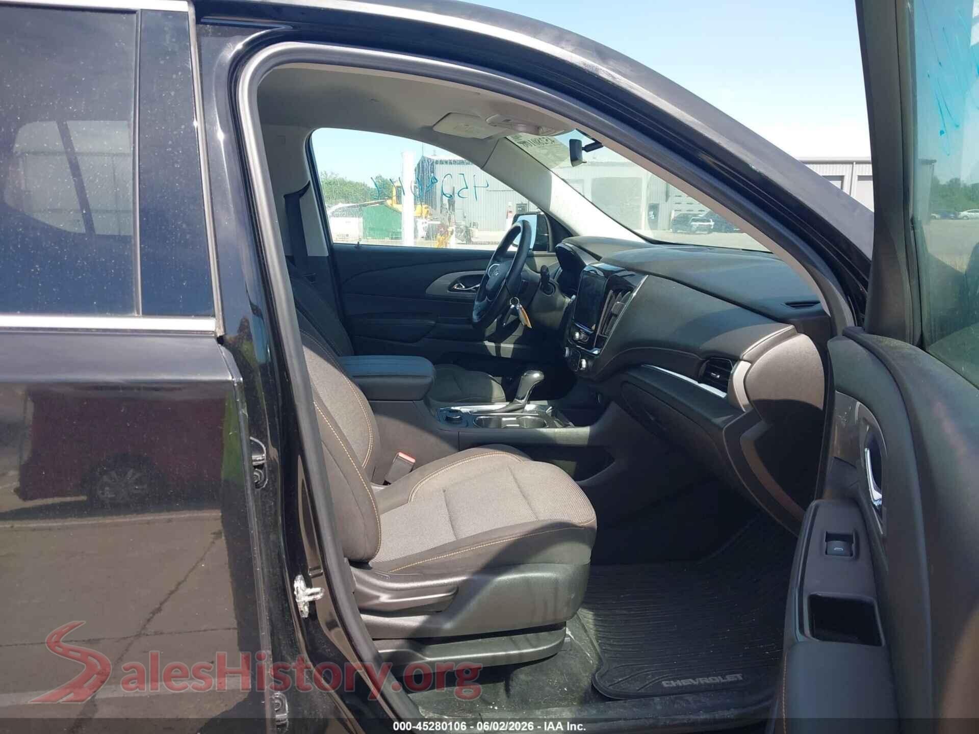 2018 CHEVROLET TRAVERSE VIN 1GNEVGKW7JJ163524, rear view