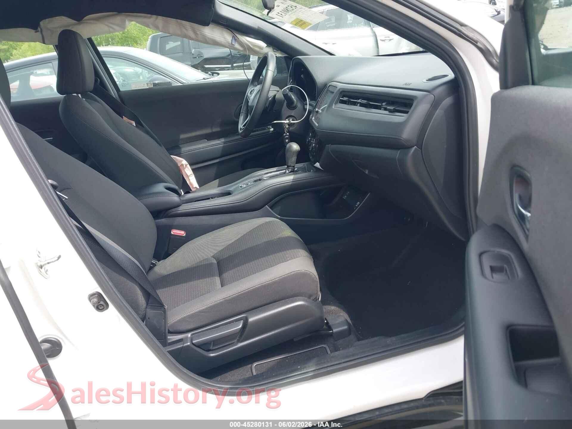 2020 HONDA HR-V VIN 3CZRU6H13LM703809, rear view