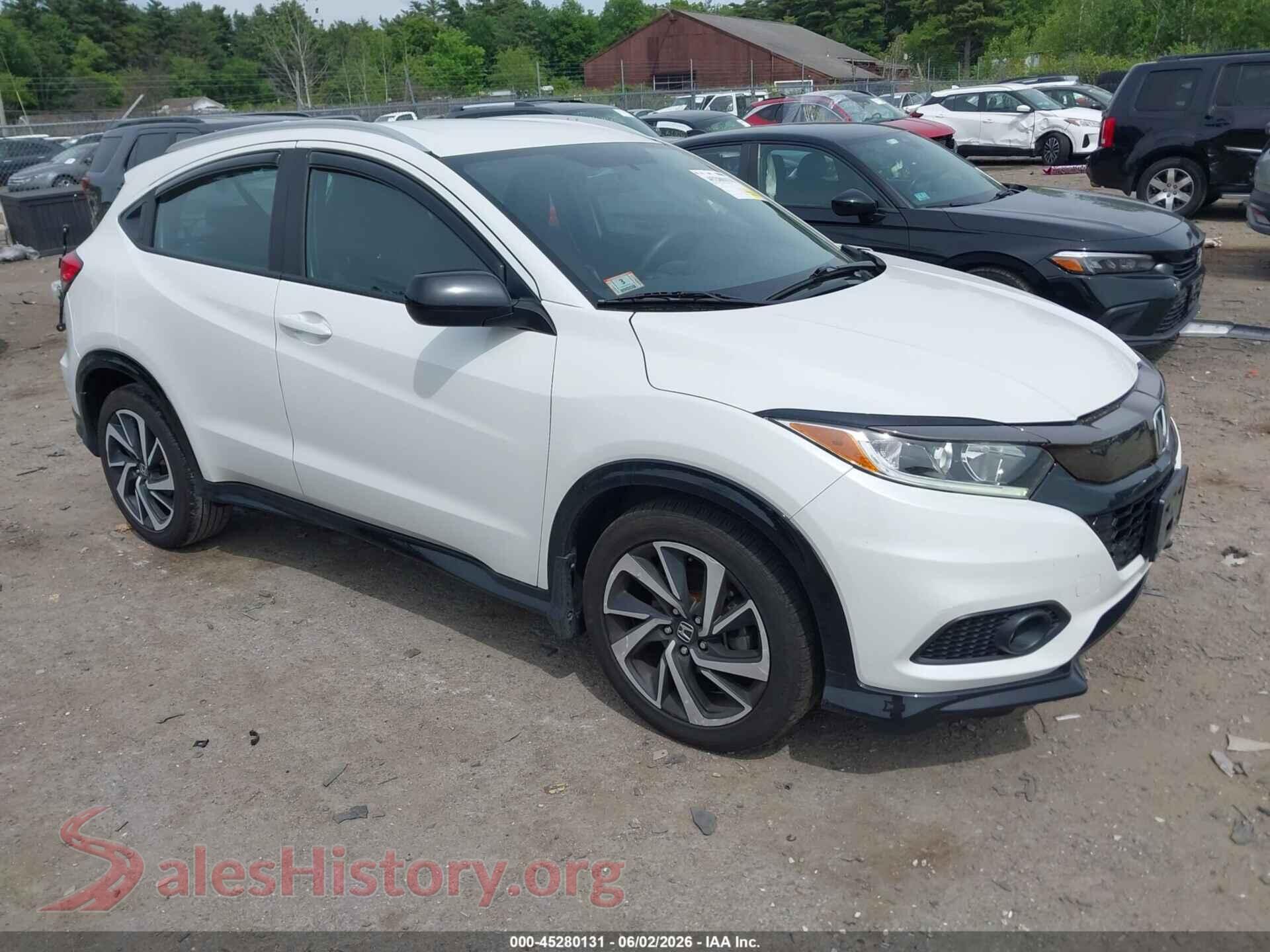 3CZRU6H13LM703809 2020 HONDA HR-V