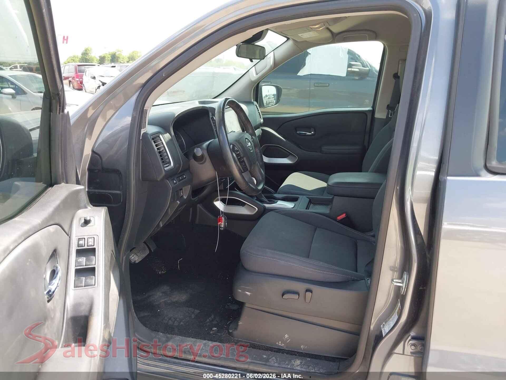 2022 NISSAN FRONTIER VIN 1N6ED1EJ2NN689533, rear view