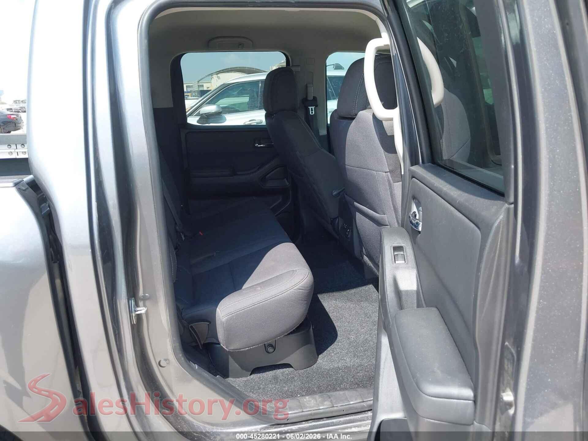 2022 NISSAN FRONTIER VIN 1N6ED1EJ2NN689533, front passenger side