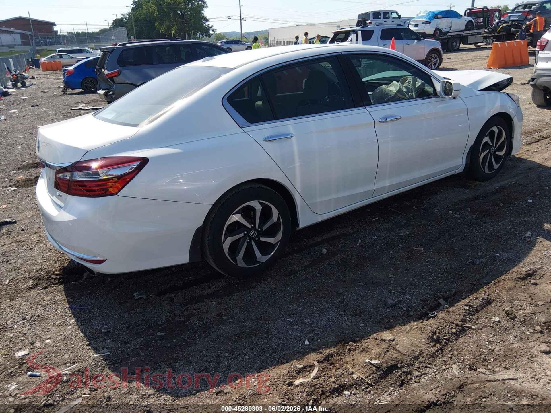2017 HONDA ACCORD VIN 1HGCR3F85HA013108, rear driver side