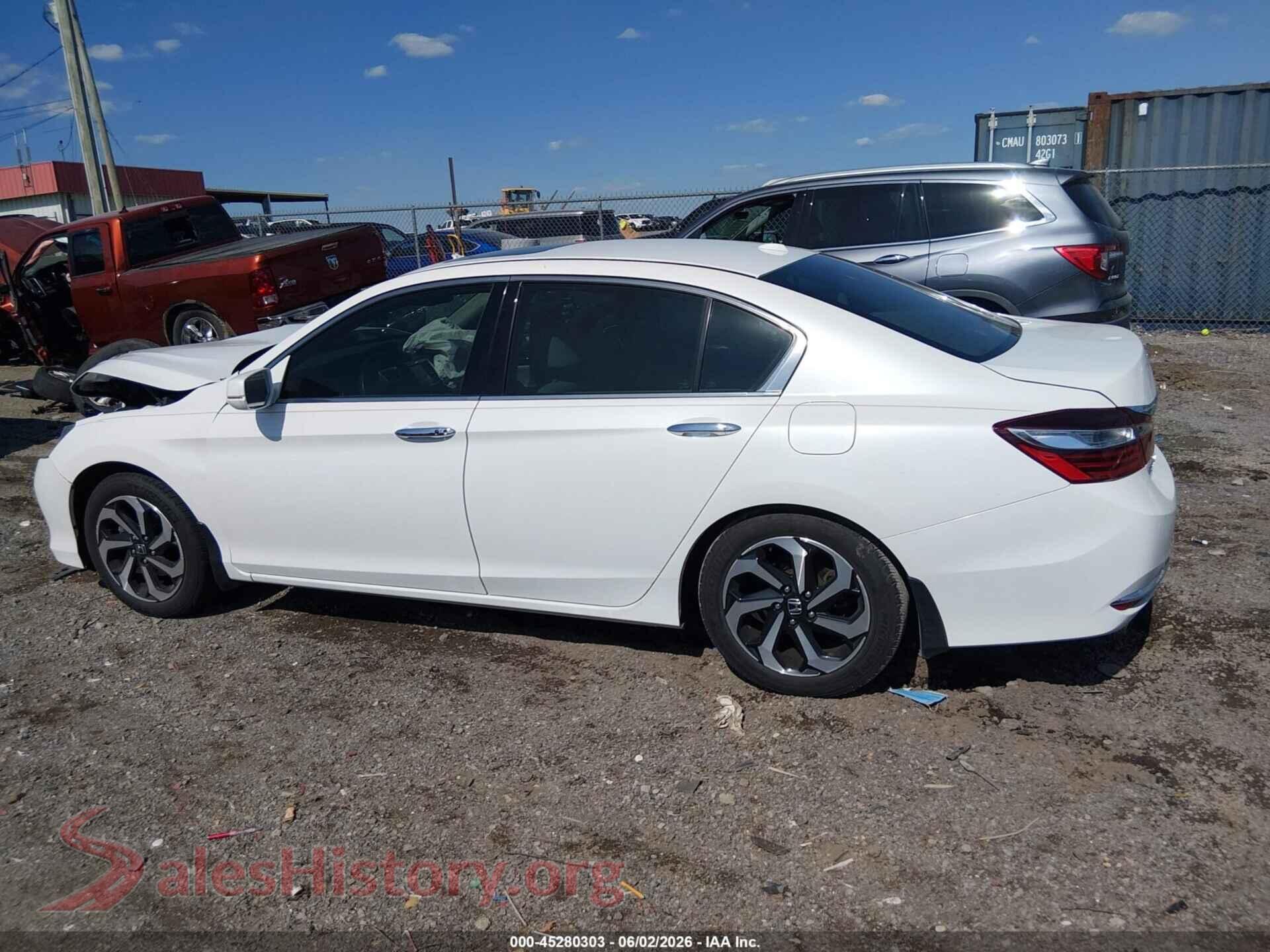 2017 HONDA ACCORD VIN 1HGCR3F85HA013108, auction photo 14