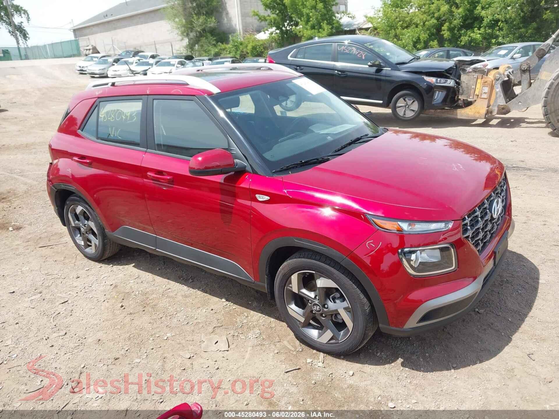 KMHRC8A36SU409214 2025 HYUNDAI VENUE