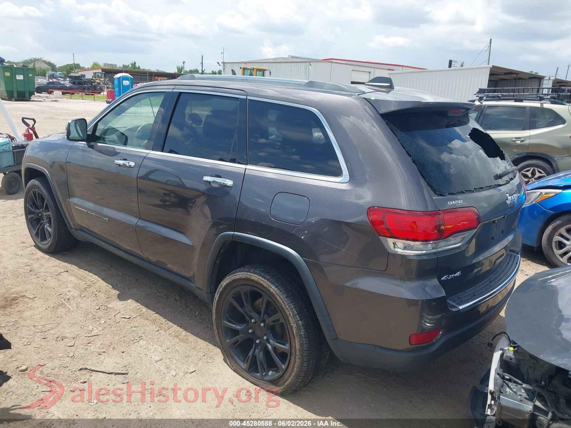 2020 JEEP GRAND CHEROKEE VIN 1C4RJFBG6LC243977, driver side view