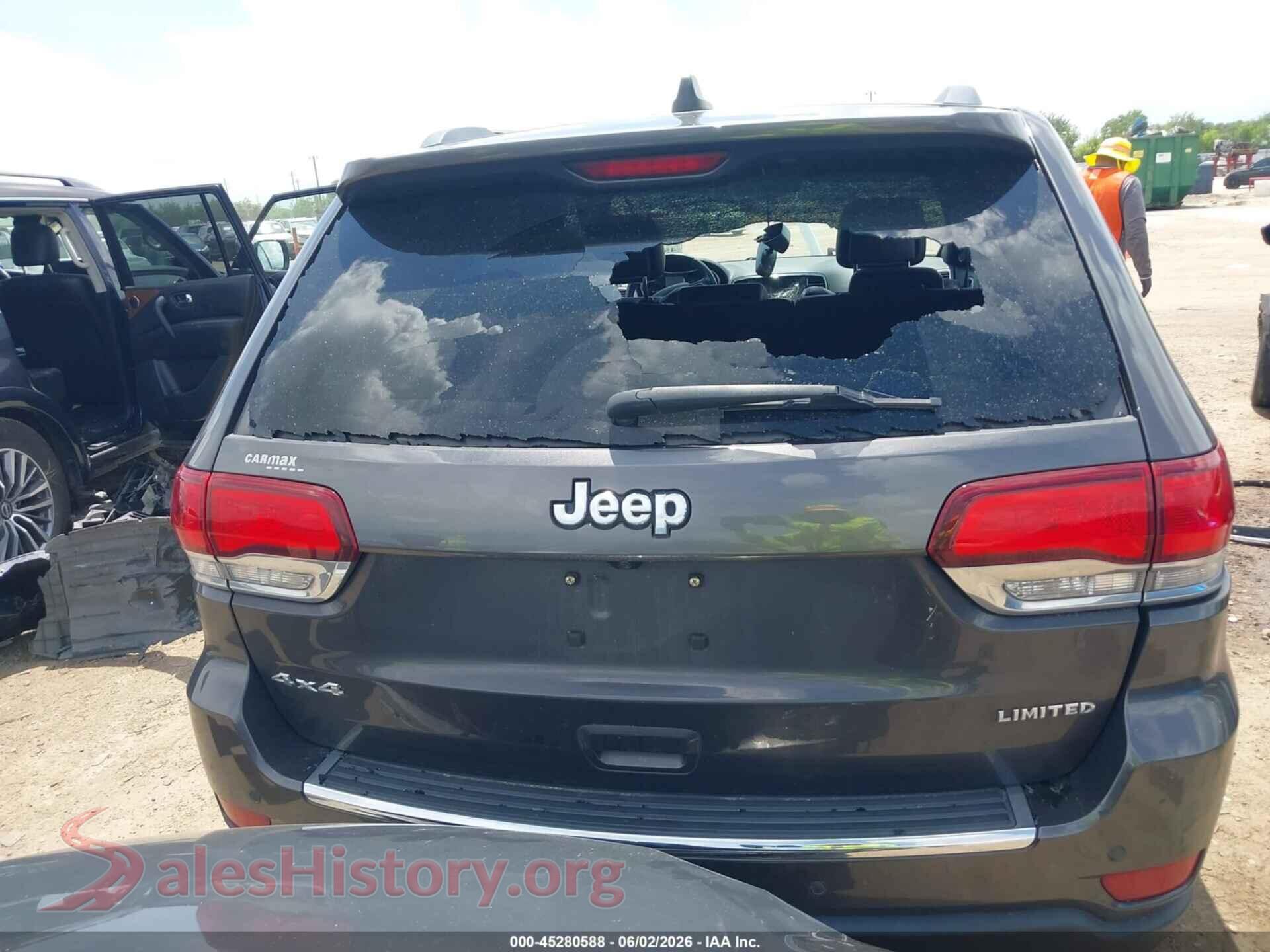 2020 JEEP GRAND CHEROKEE VIN 1C4RJFBG6LC243977, auction photo 16