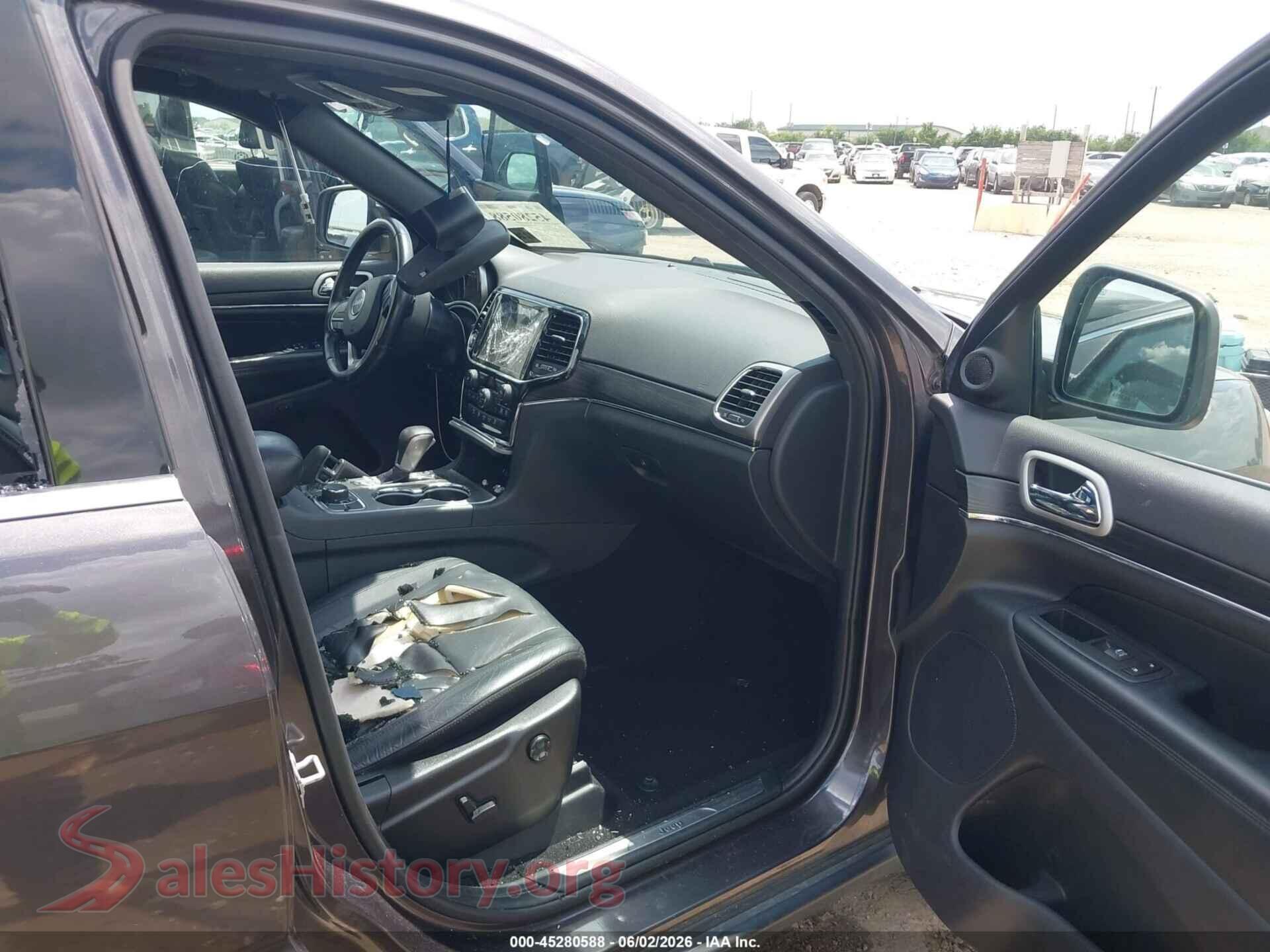 2020 JEEP GRAND CHEROKEE VIN 1C4RJFBG6LC243977, rear view