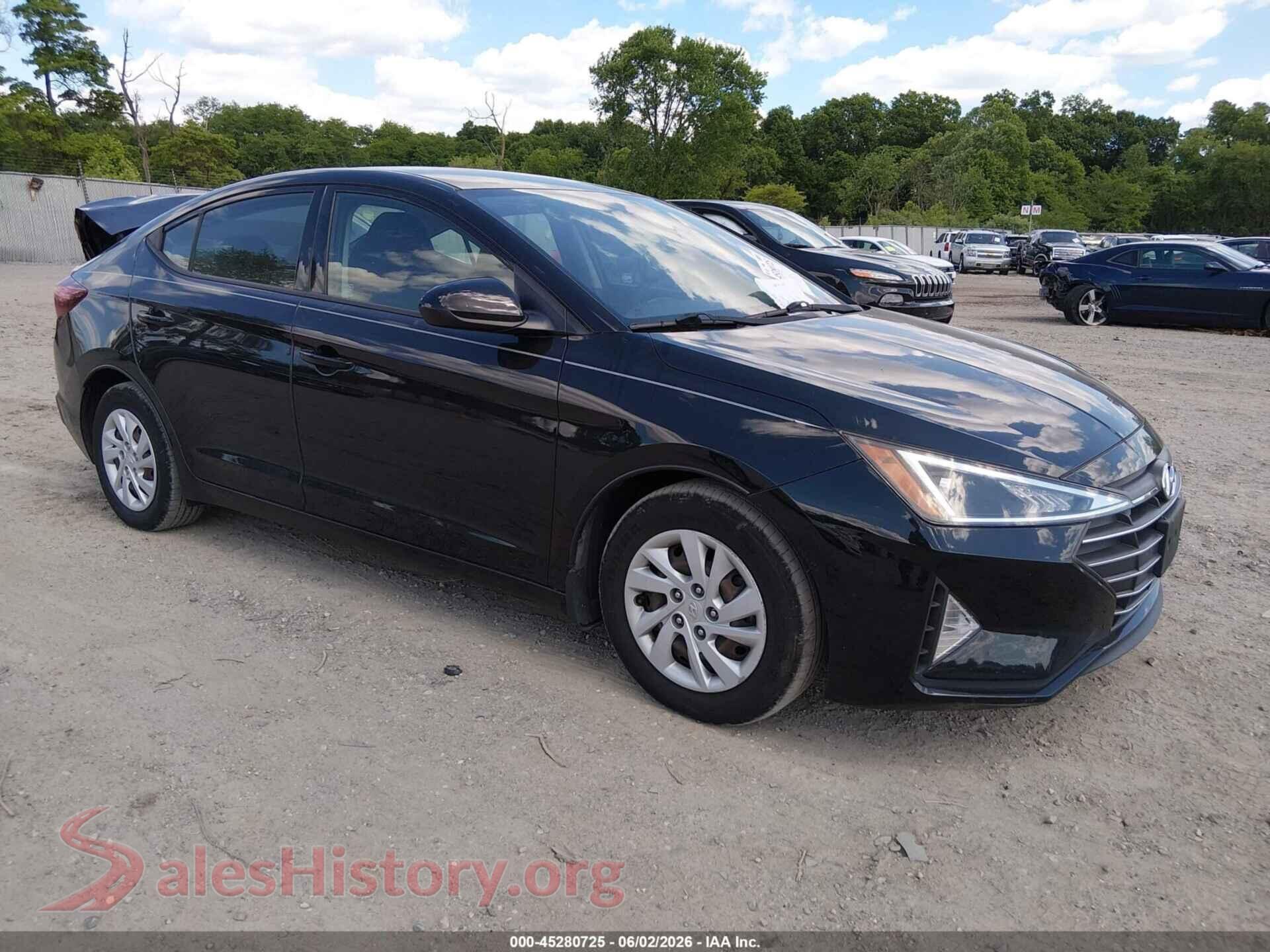 5NPD74LF4LH526241 2020 HYUNDAI ELANTRA
