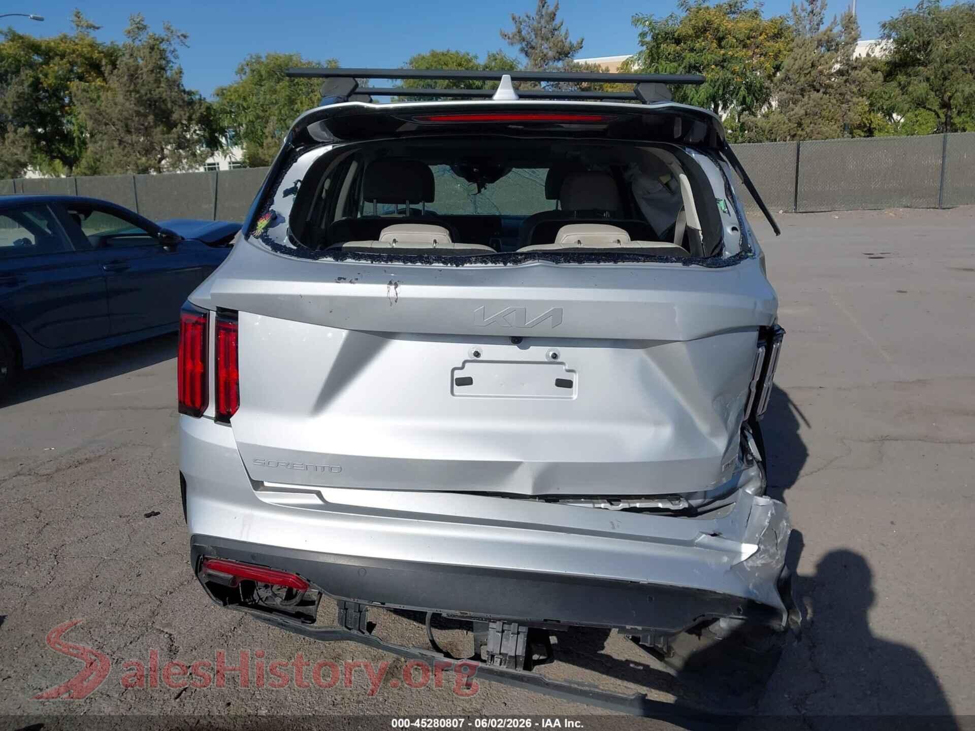 2024 KIA SORENTO PLUG-IN HYBRID VIN KNDRMDLH0R5247006, auction photo 16