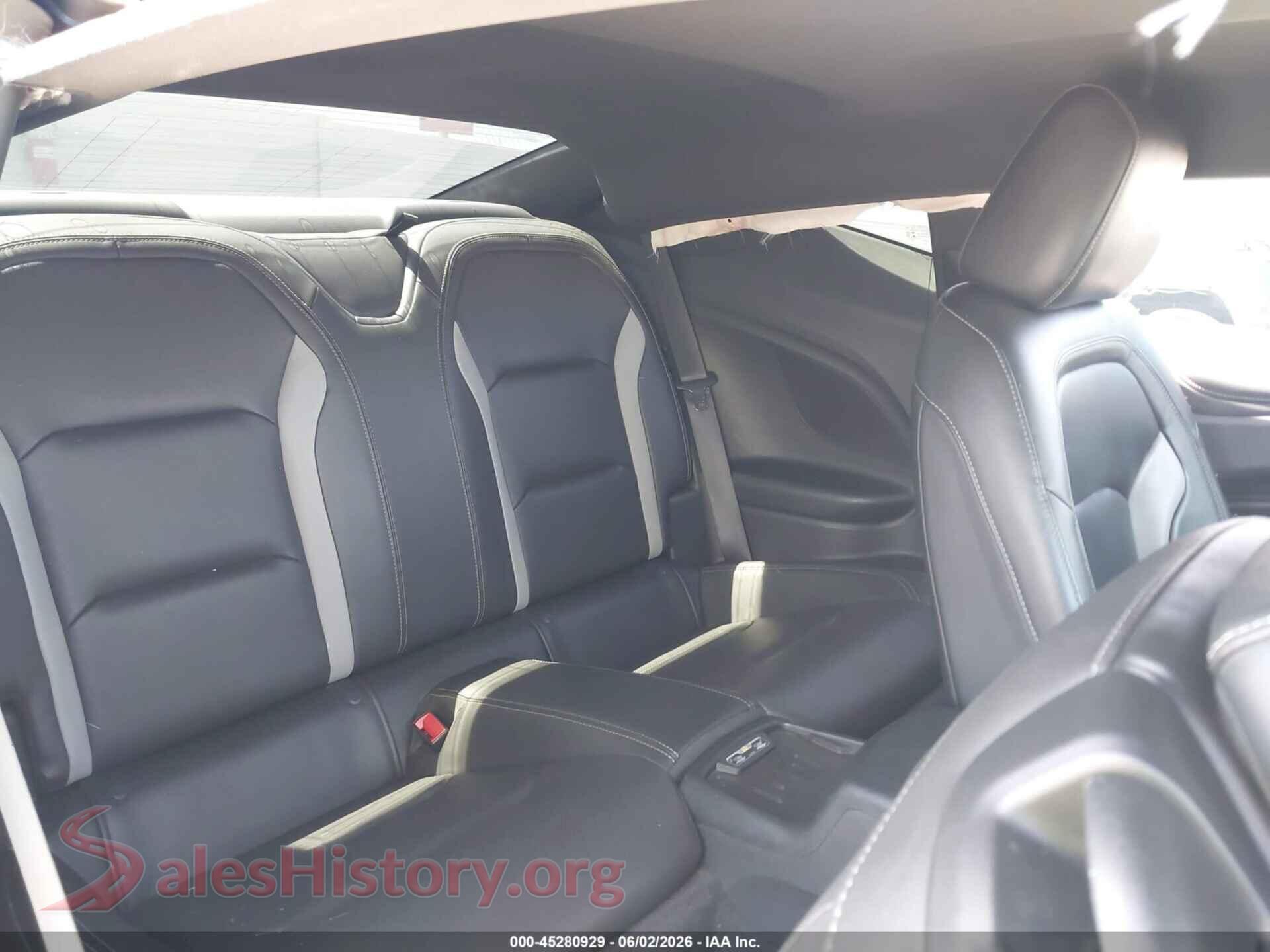 2021 CHEVROLET CAMARO VIN 1G1FD1RSXM0101537, front passenger side