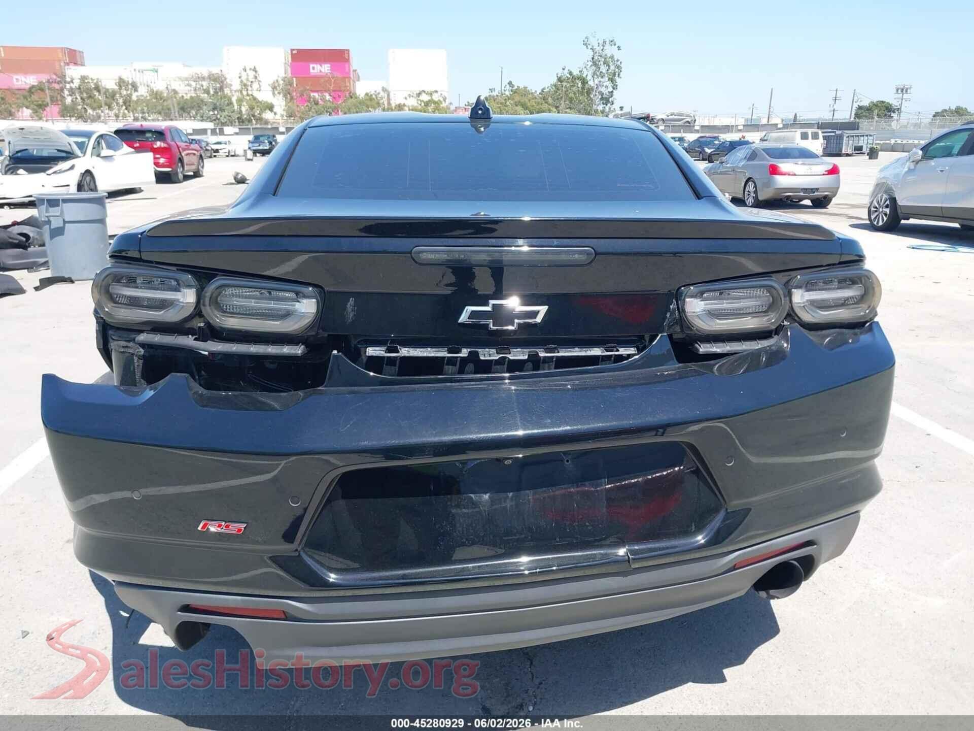 2021 CHEVROLET CAMARO VIN 1G1FD1RSXM0101537, auction photo 19
