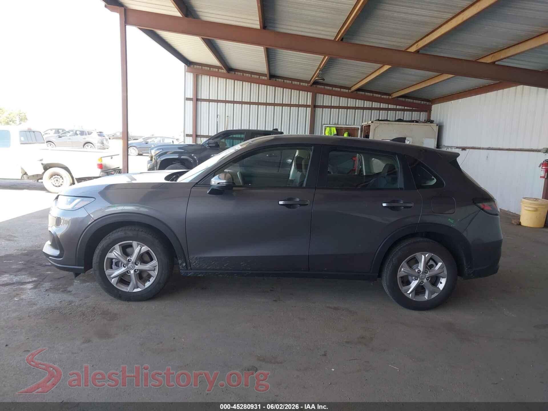2025 HONDA HR-V VIN 3CZRZ2H32SM752400, auction photo 14