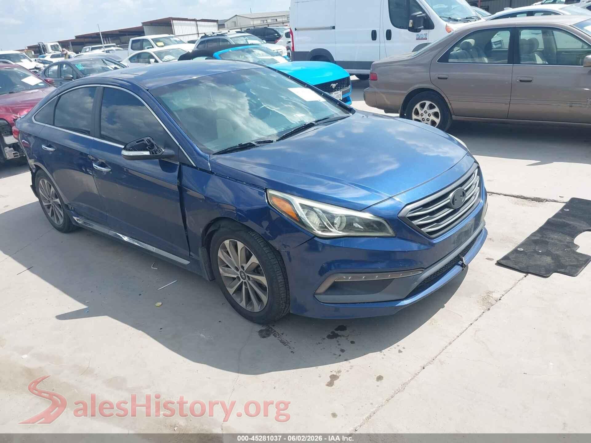 5NPE34AF6HH566122 2017 HYUNDAI SONATA