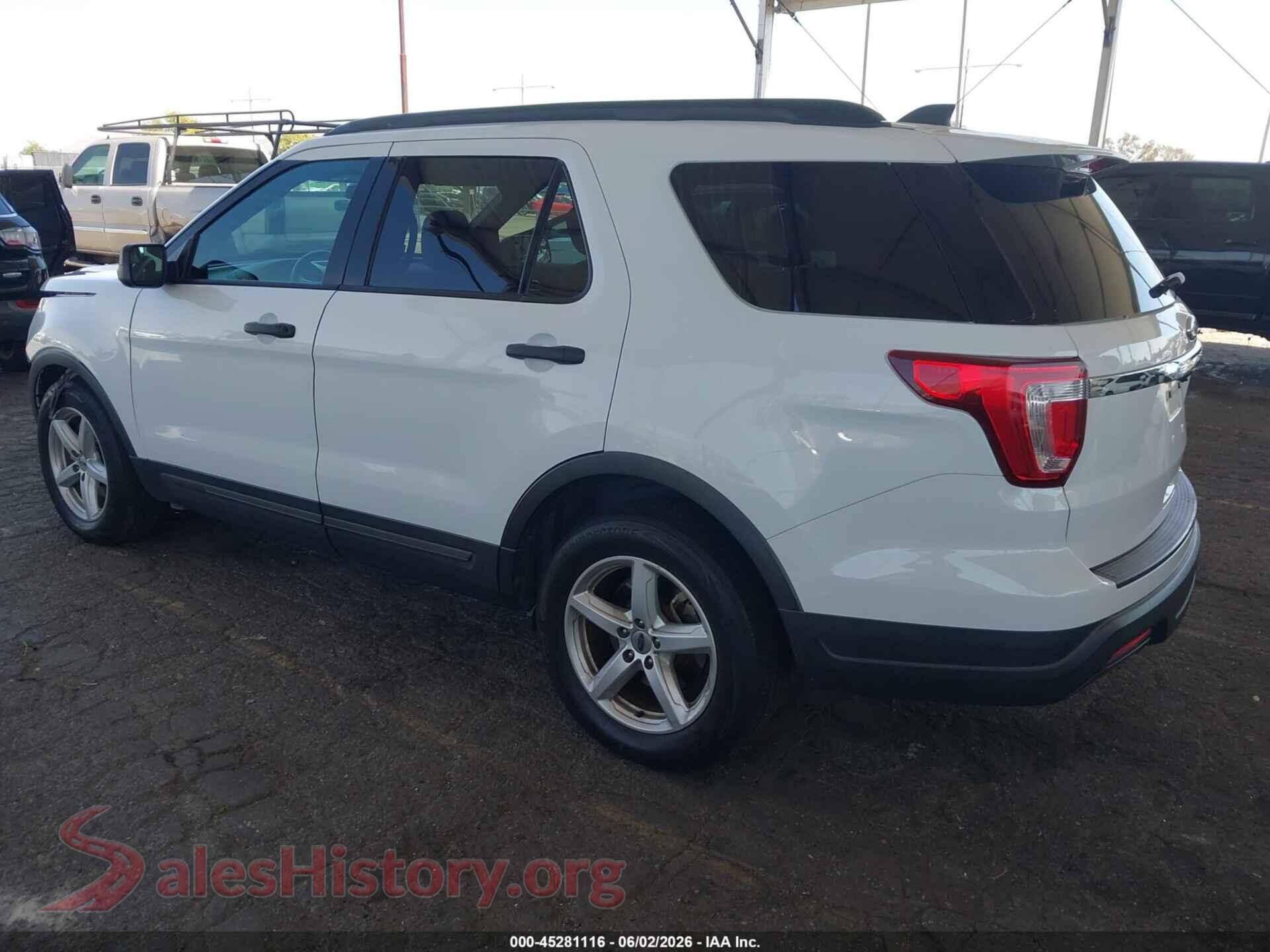 2018 FORD EXPLORER VIN 1FM5K7B82JGA98366, driver side view