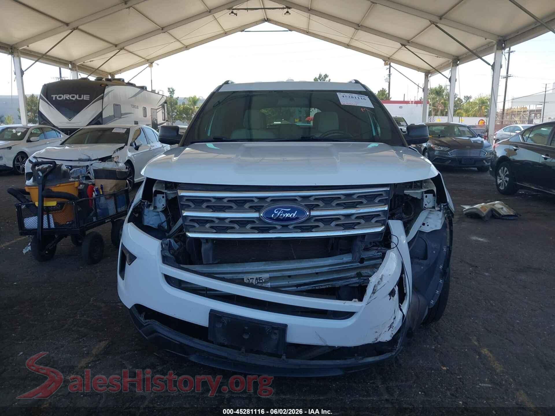 2018 FORD EXPLORER VIN 1FM5K7B82JGA98366, auction photo 13
