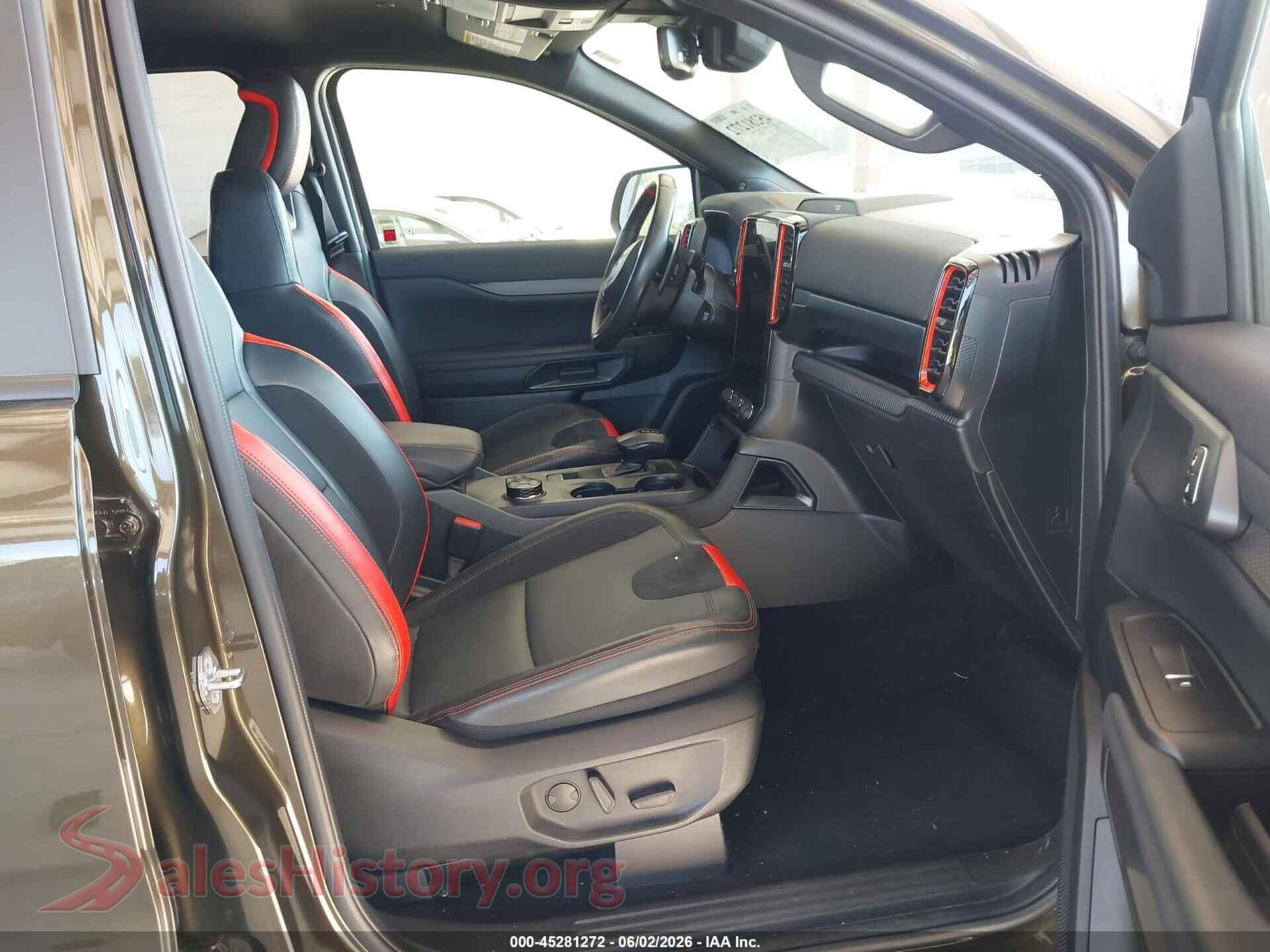 2024 FORD RANGER VIN 1FTER4LR4RLE06565, rear view