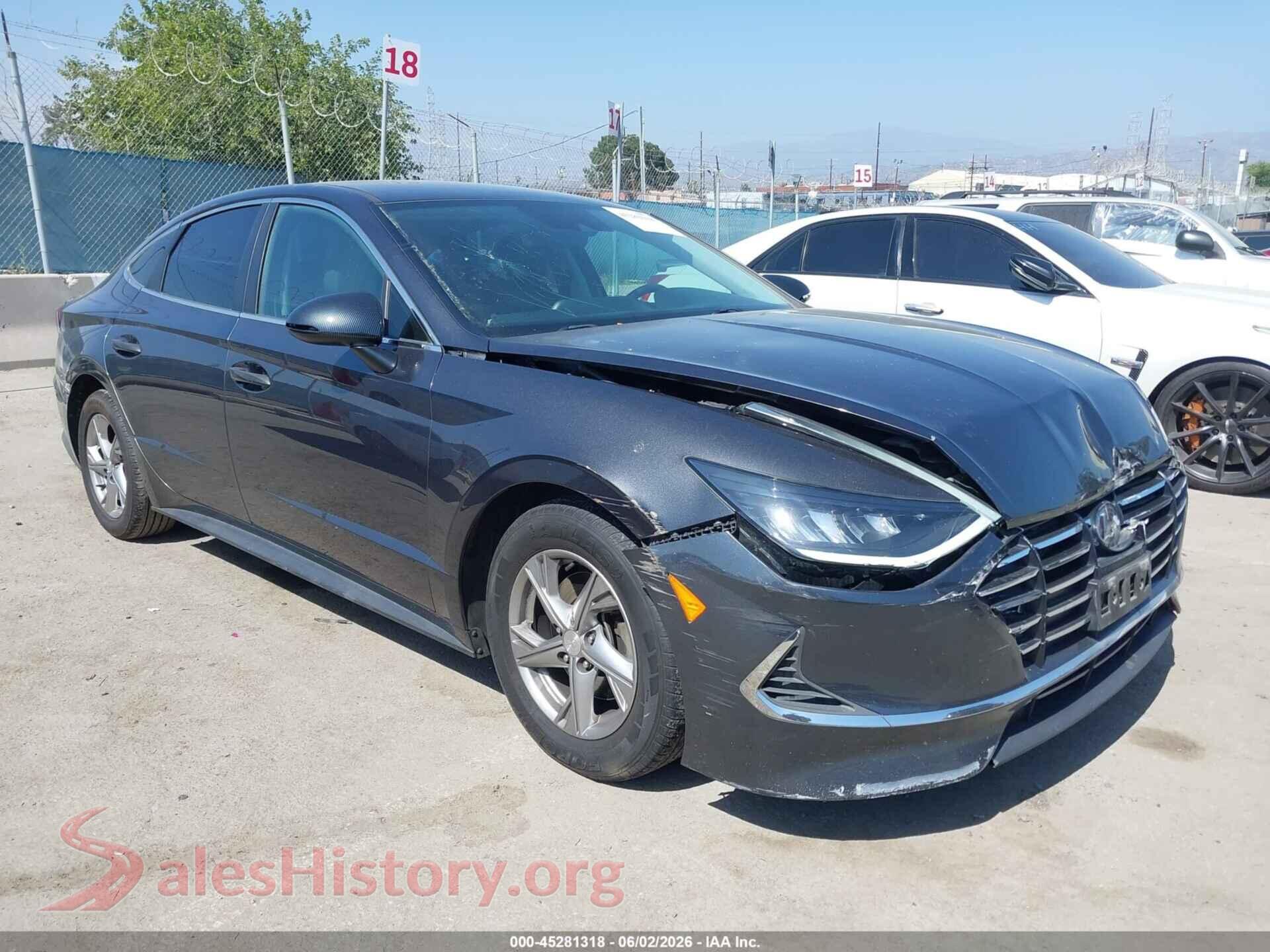 5NPEG4JA0LH062246 2020 HYUNDAI SONATA