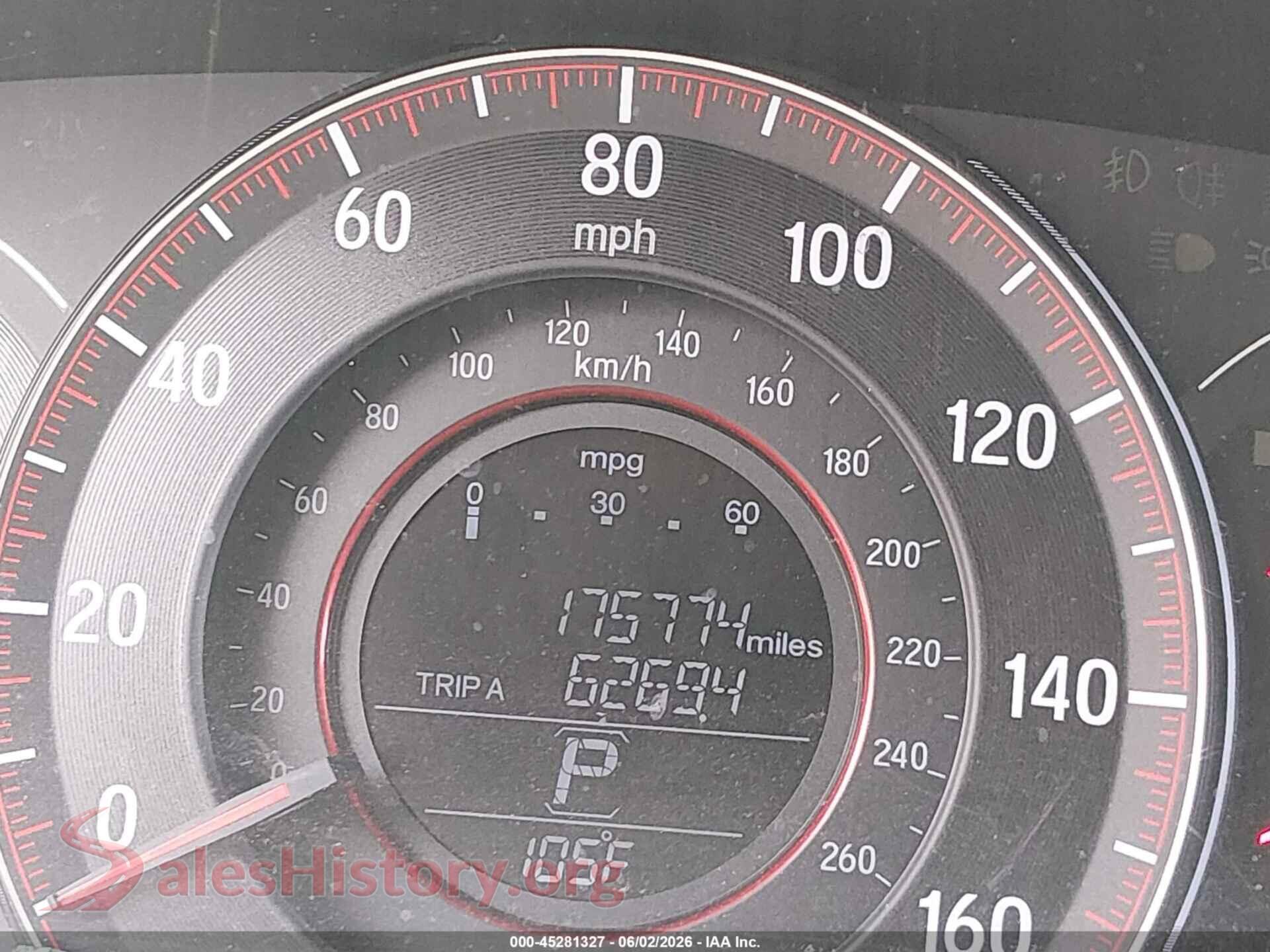 2017 HONDA ACCORD VIN 1HGCR2F18HA007526, auction photo 16