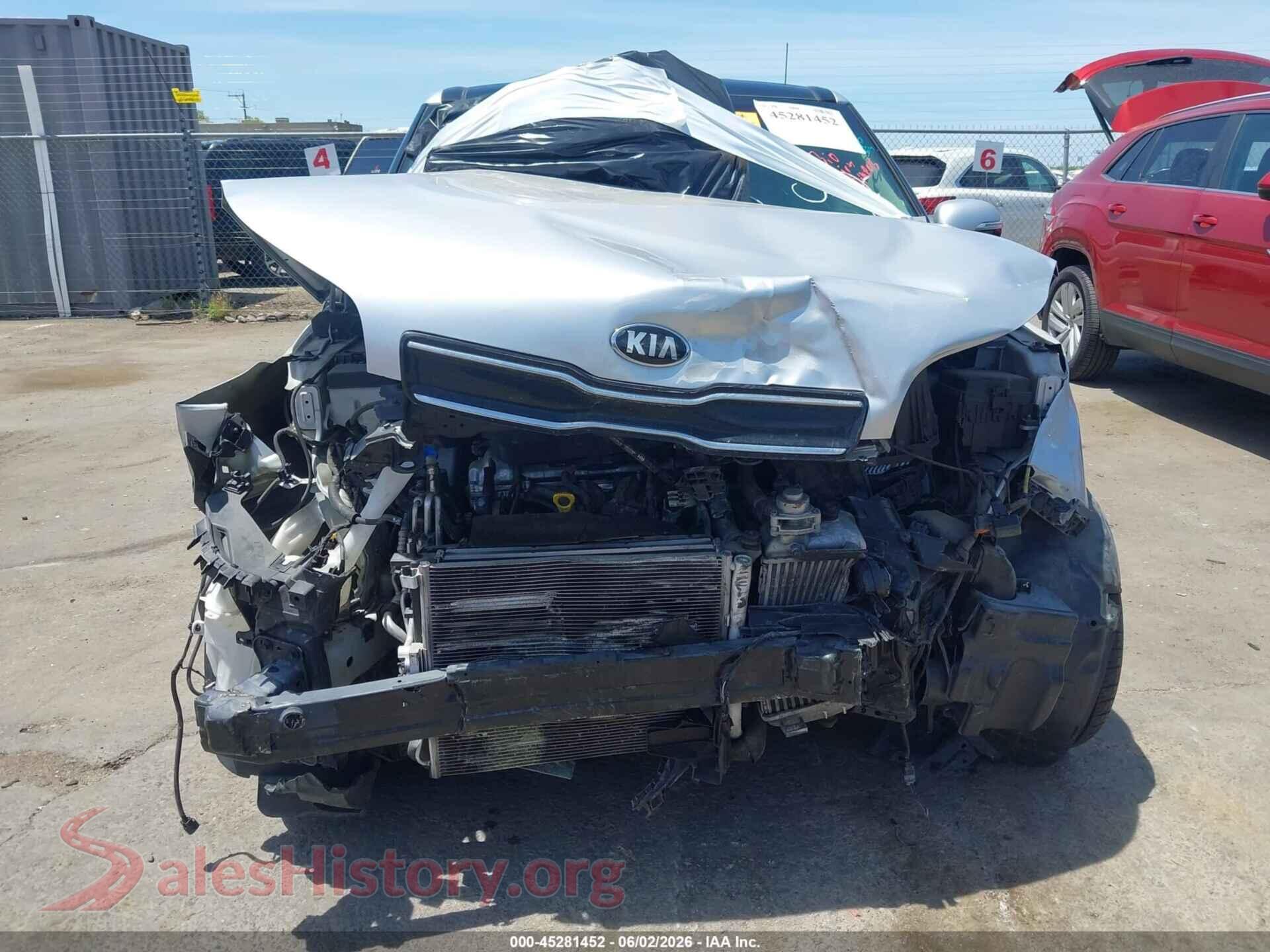 2018 KIA SOUL VIN KNDJX3AA9J7537709, rear passenger side
