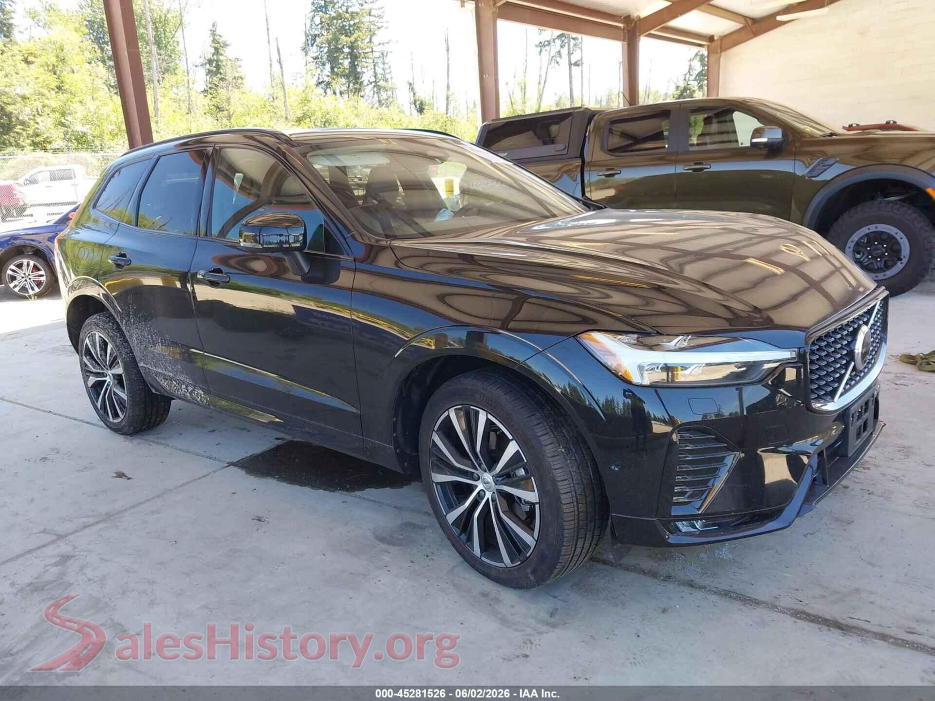 2024 VOLVO XC60 VIN YV4L12RL0R1855997, auction photo