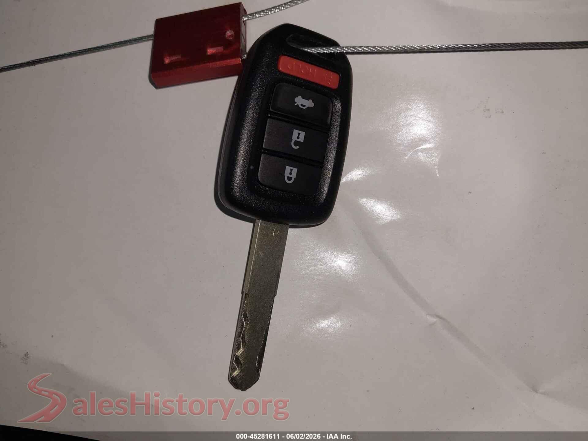 2021 HONDA CIVIC VIN 2HGFC2F62MH526500, odometer mileage