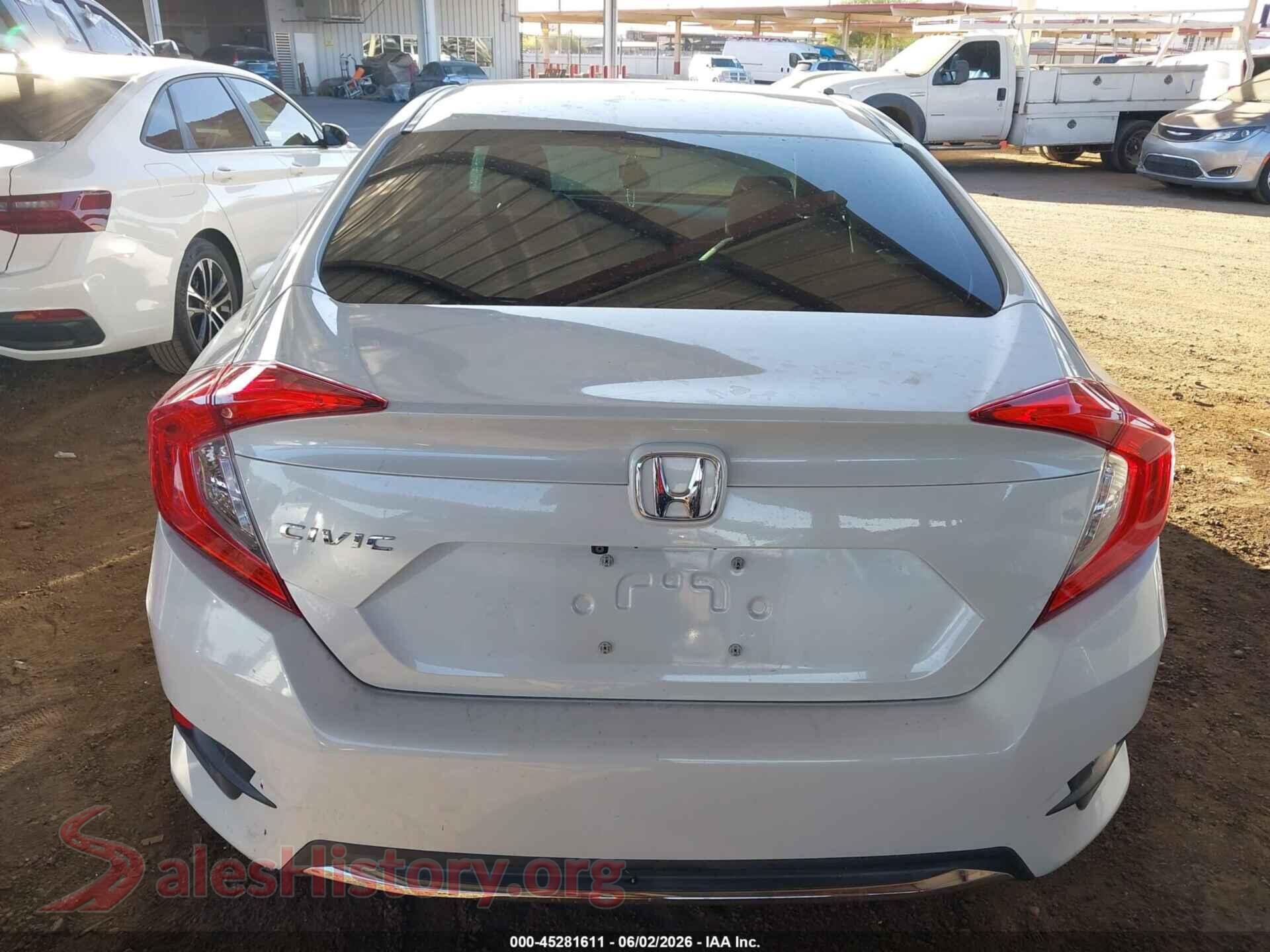 2021 HONDA CIVIC VIN 2HGFC2F62MH526500, auction photo 17