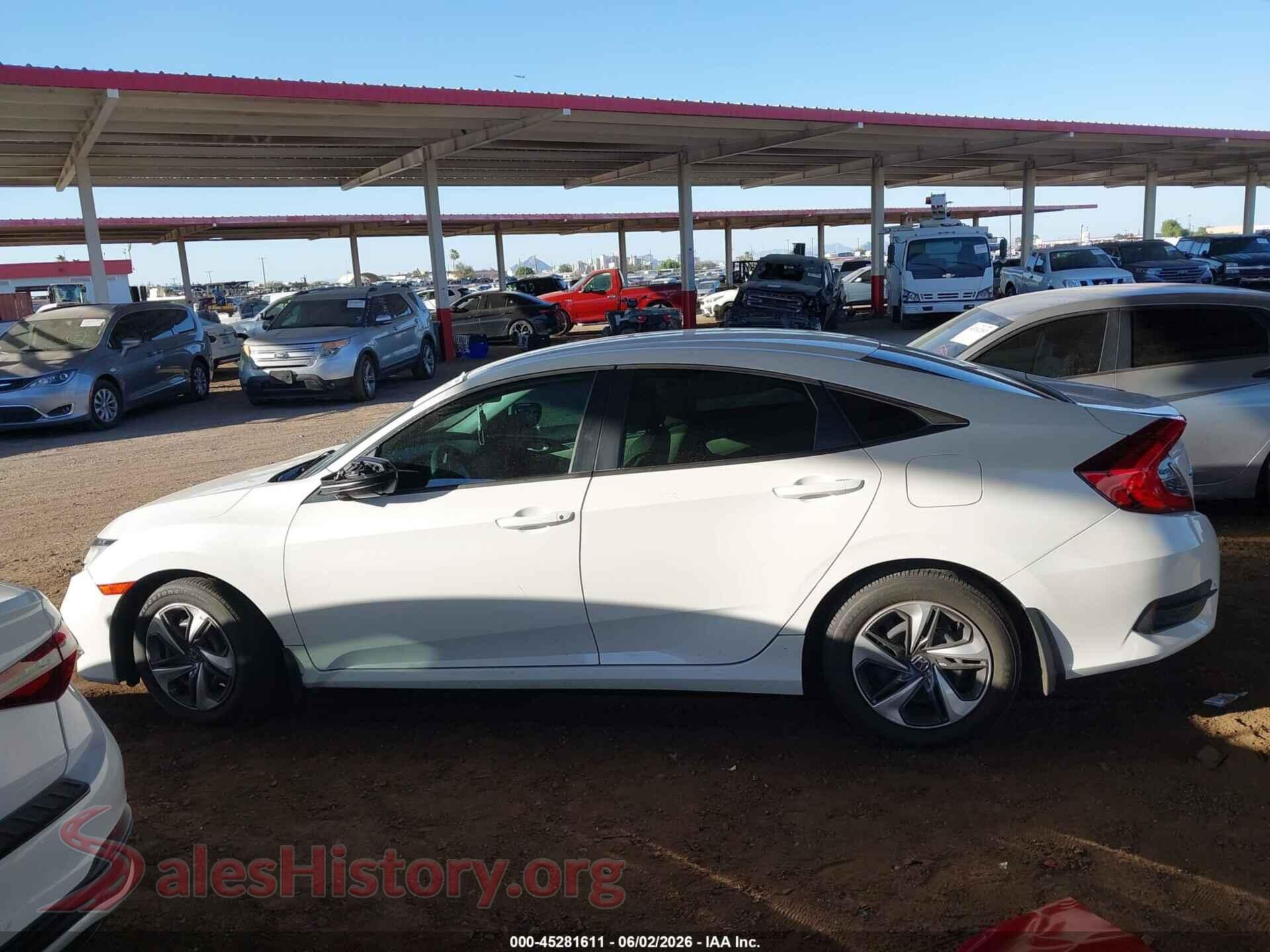 2021 HONDA CIVIC VIN 2HGFC2F62MH526500, auction photo 15