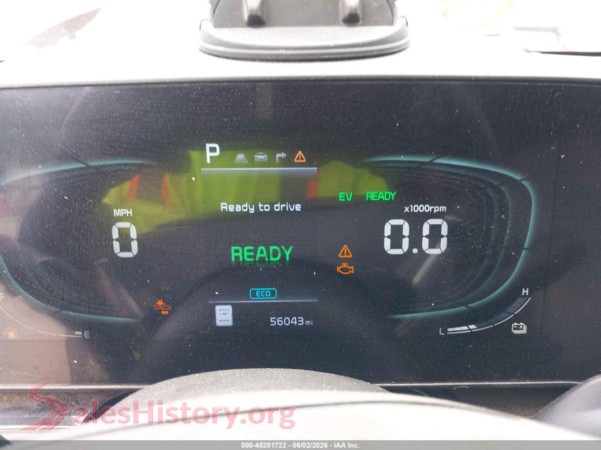 2023 KIA NIRO VIN KNDCR3LE1P5061365, passenger side view