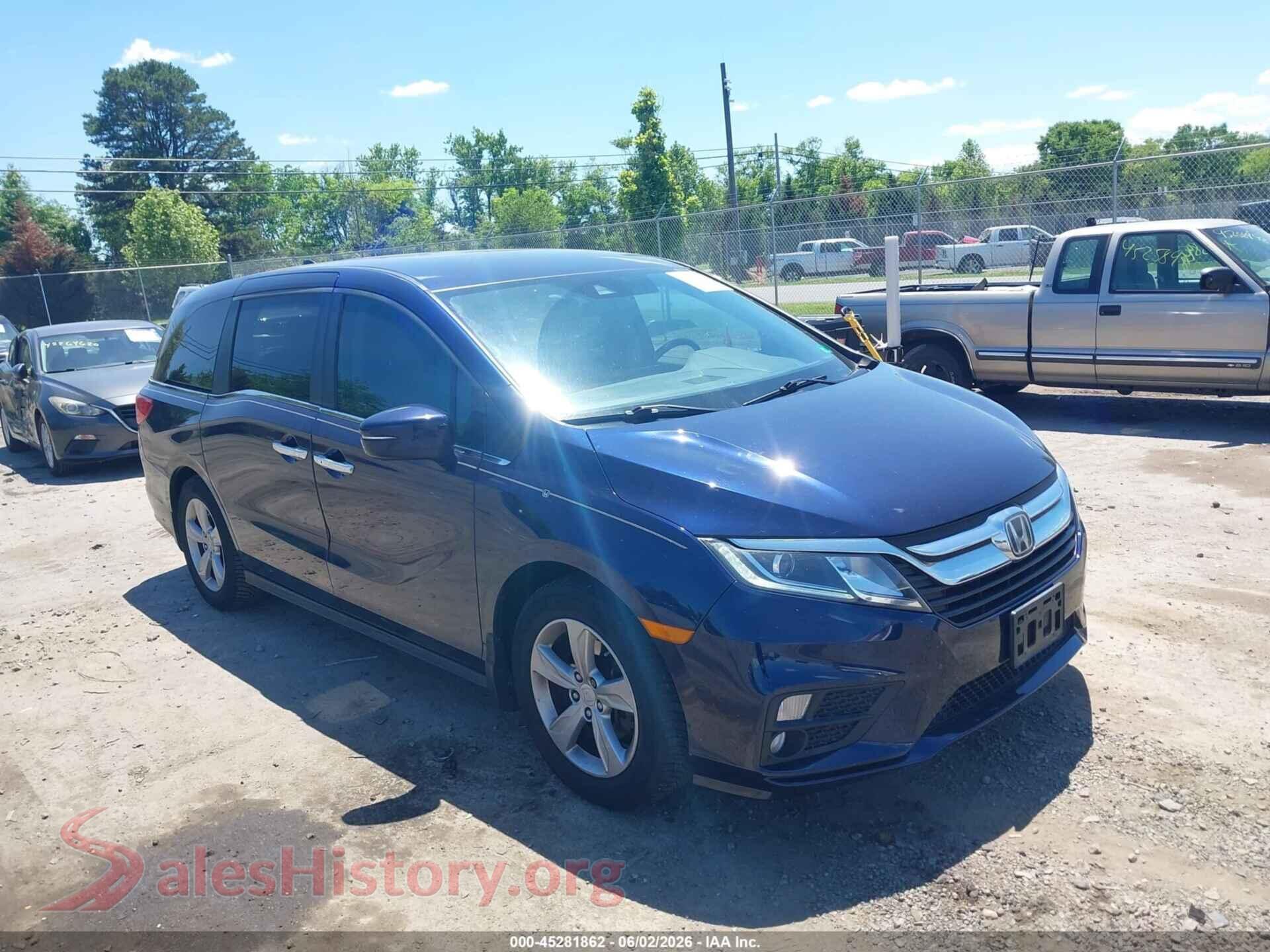 5FNRL6H56JB070509 2018 HONDA ODYSSEY