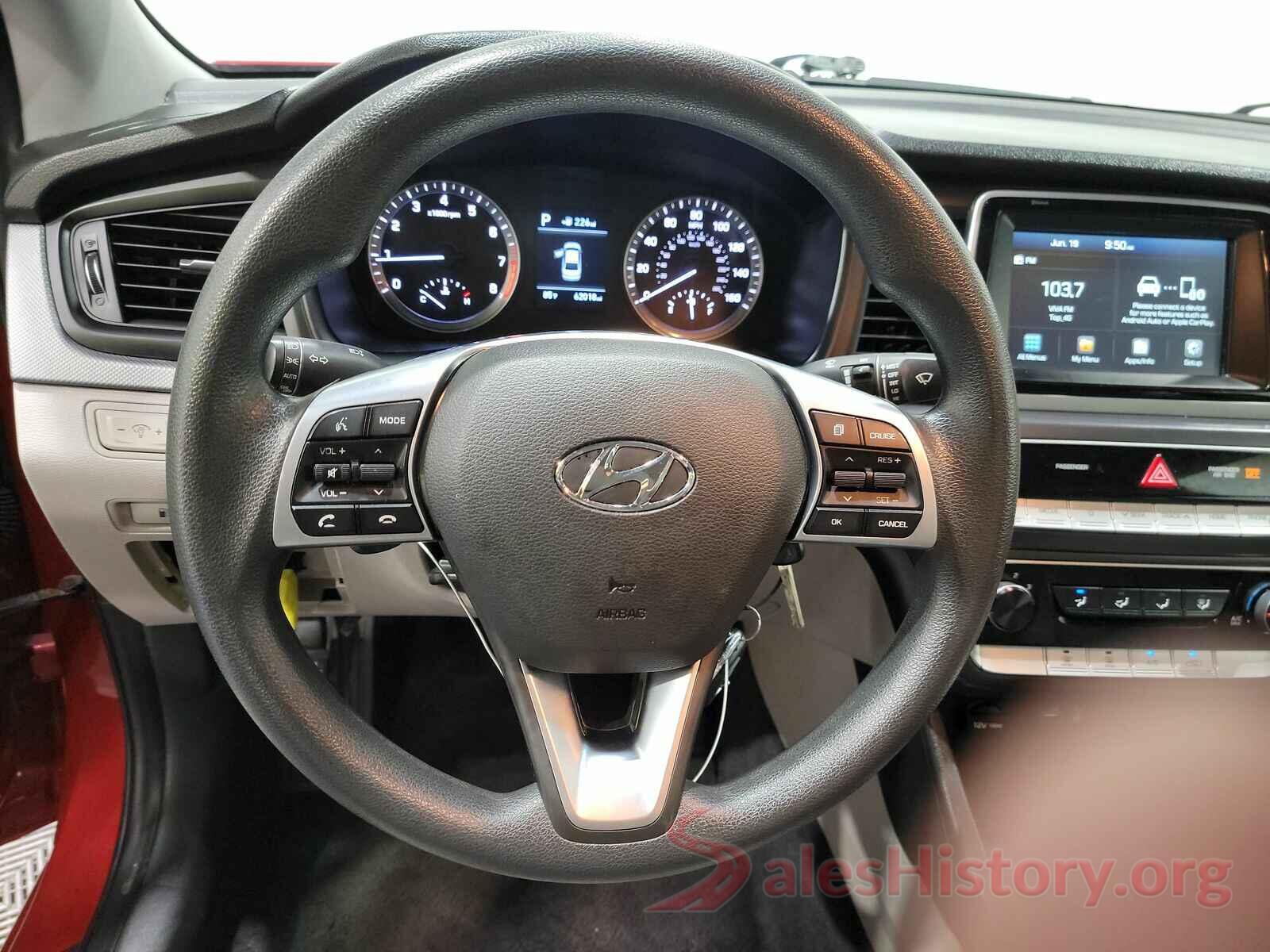 5NPE24AF3KH791608 2019 Hyundai Sonata